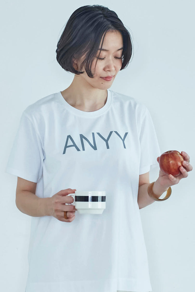 ANYYロゴ半袖Tシャツ