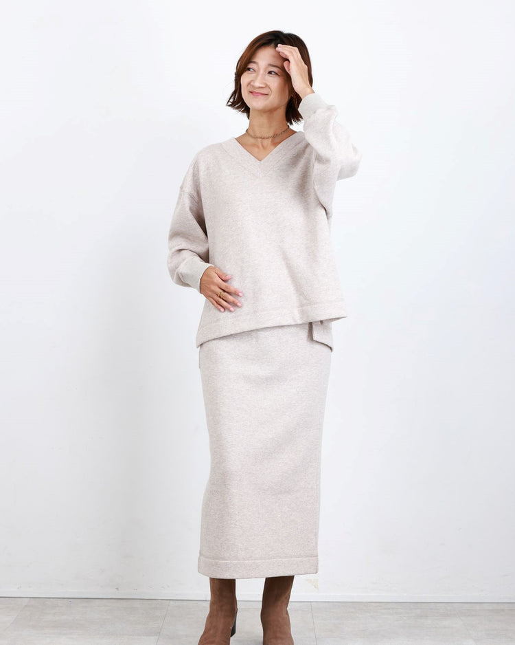 起毛裏毛ロングスカート