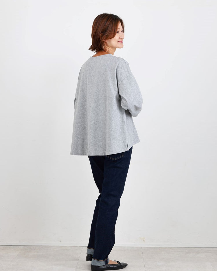 お洒落なフレアースリーブ デザインT