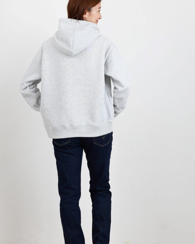 起毛裏毛ユニセックスBIGパーカー