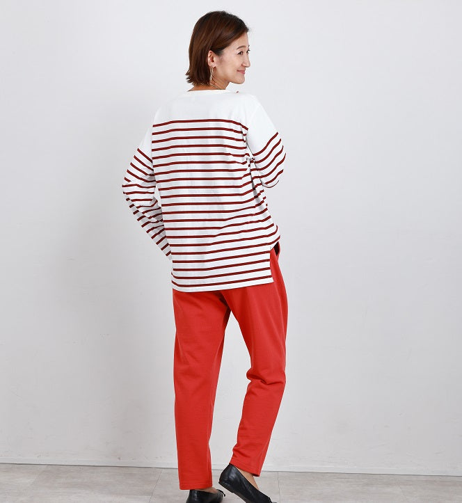 裏毛タックパンツ