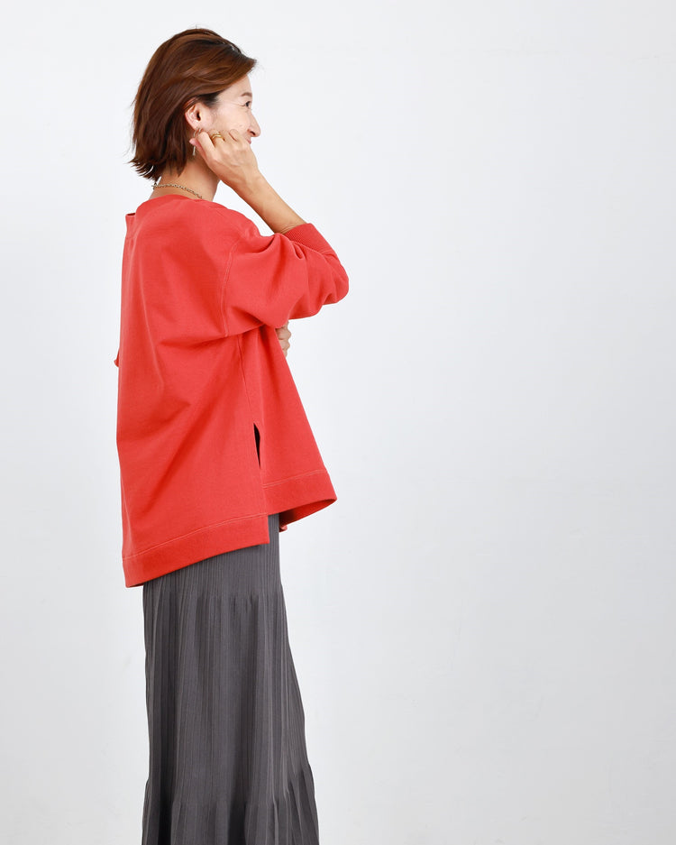 裏毛Ⅴネックプルオーバー