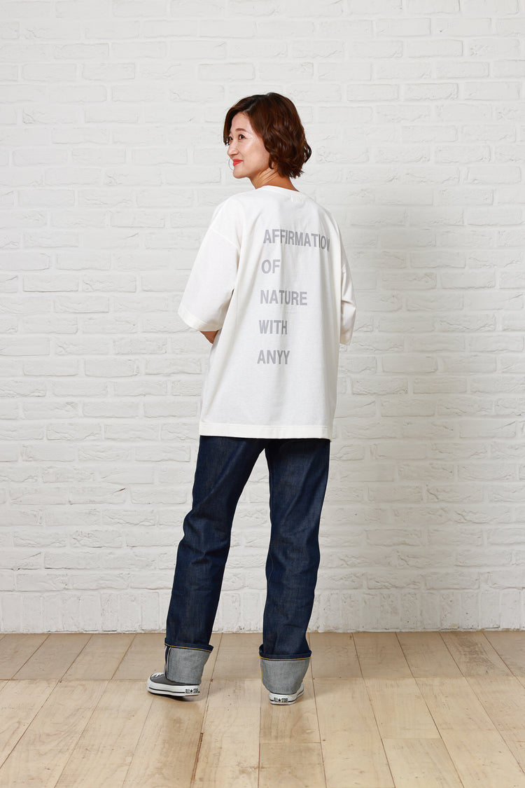 ユニセックスサイズメッセージTシャツ