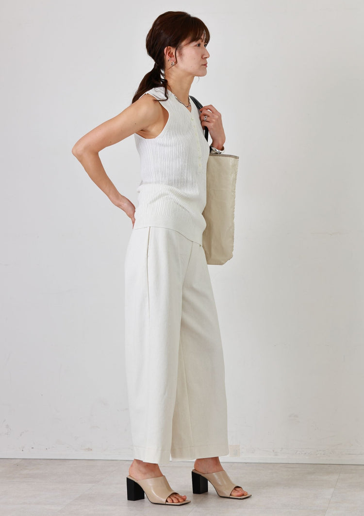 デイリーに着用するからこそ、環境を考えた気持ちの良い素材を纏たいと思い作りました