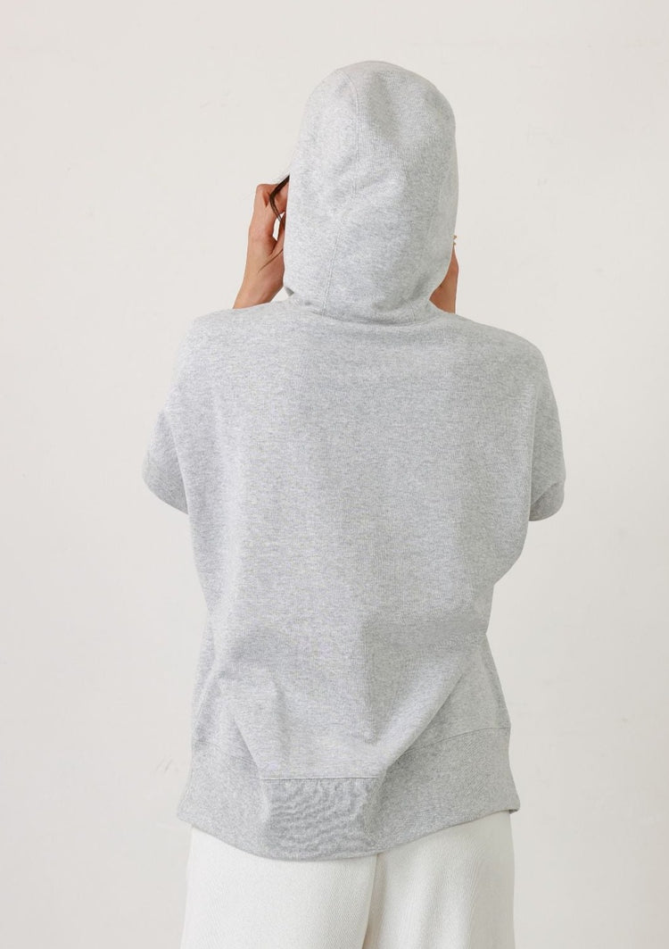 裏毛ノースリーブフーディー