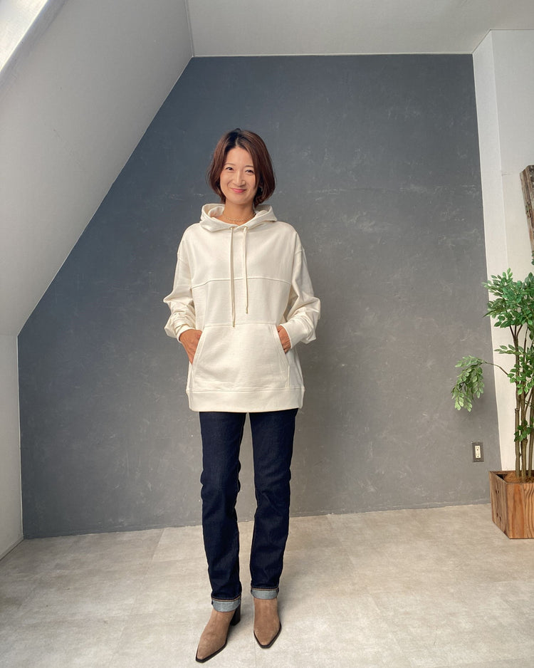 裏毛ユニセックスサイズフーディ