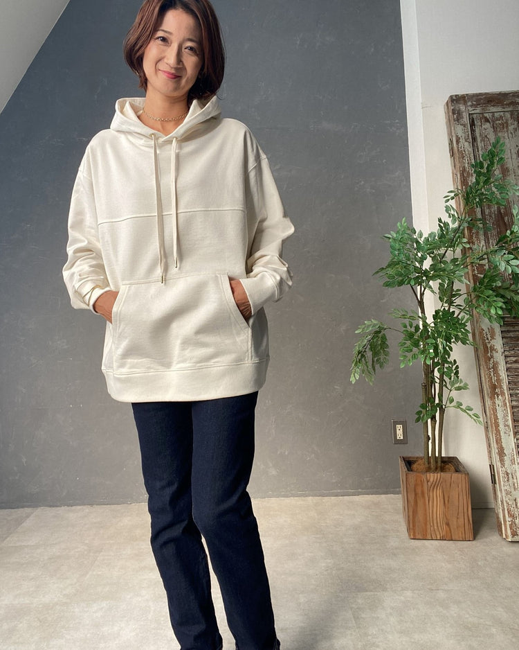 裏毛ユニセックスサイズフーディ