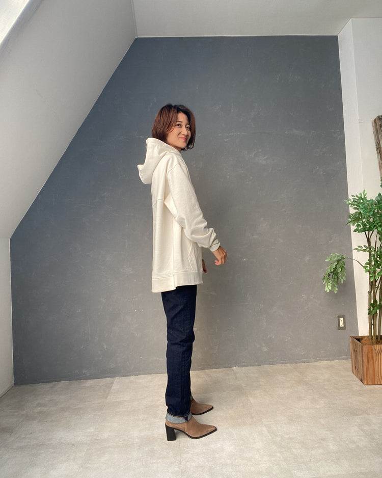 裏毛ユニセックスサイズフーディ