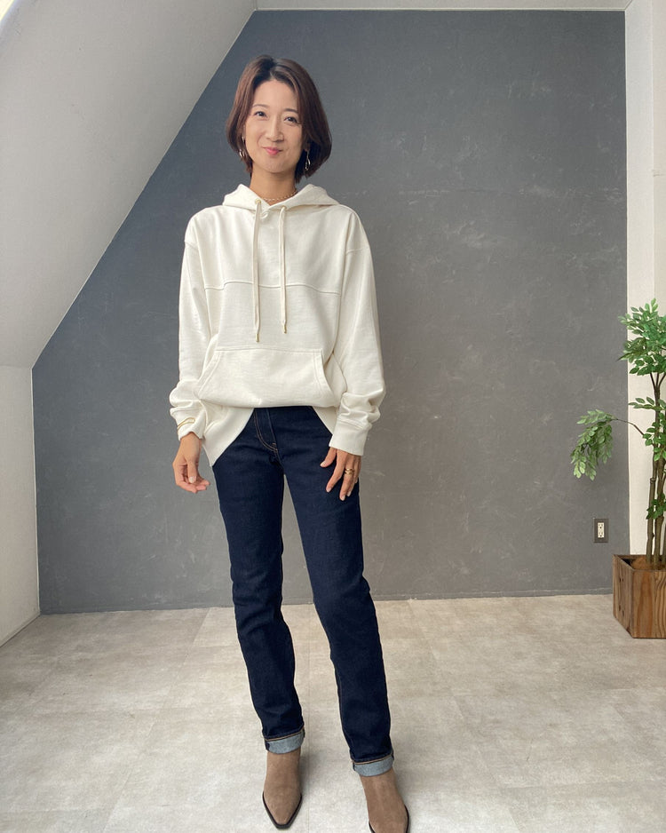 裏毛ユニセックスサイズフーディ