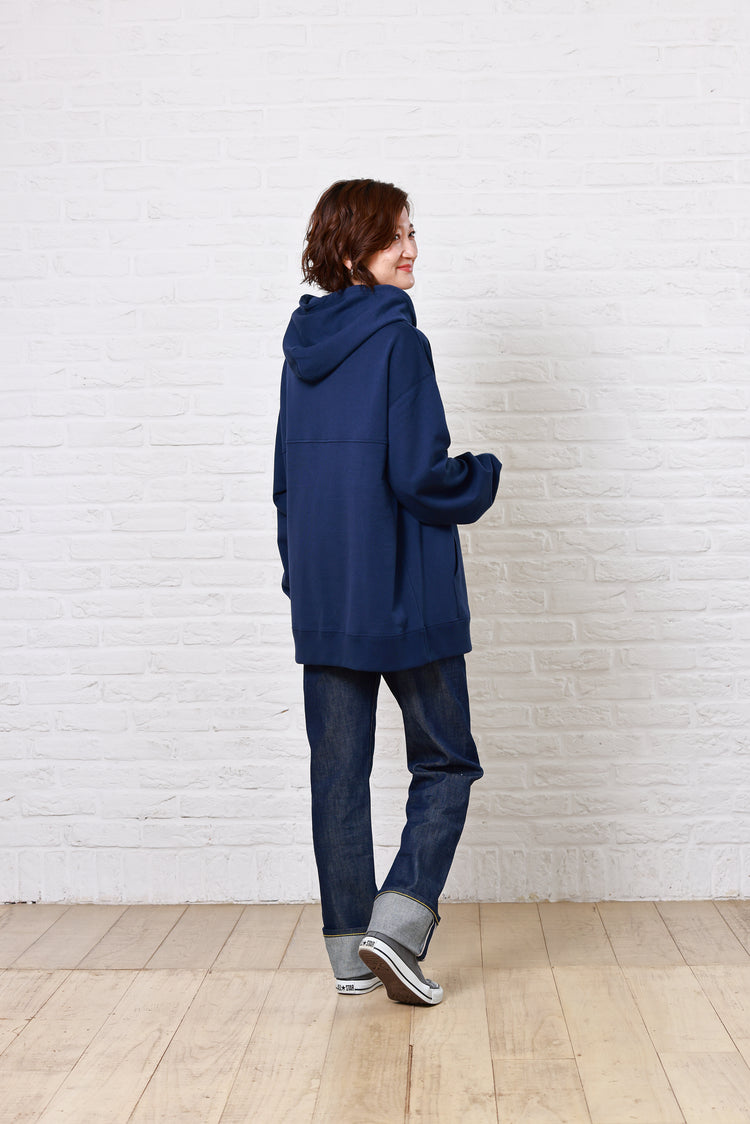 裏毛ユニセックスサイズフーディ