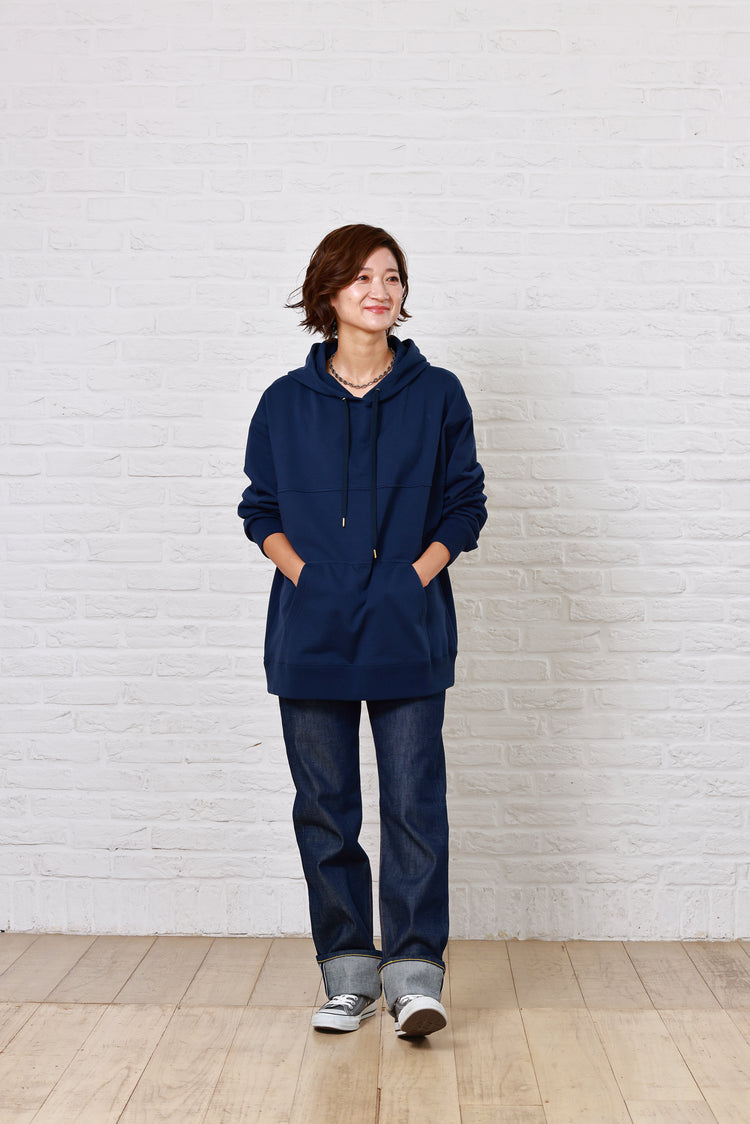 裏毛ユニセックスサイズフーディ