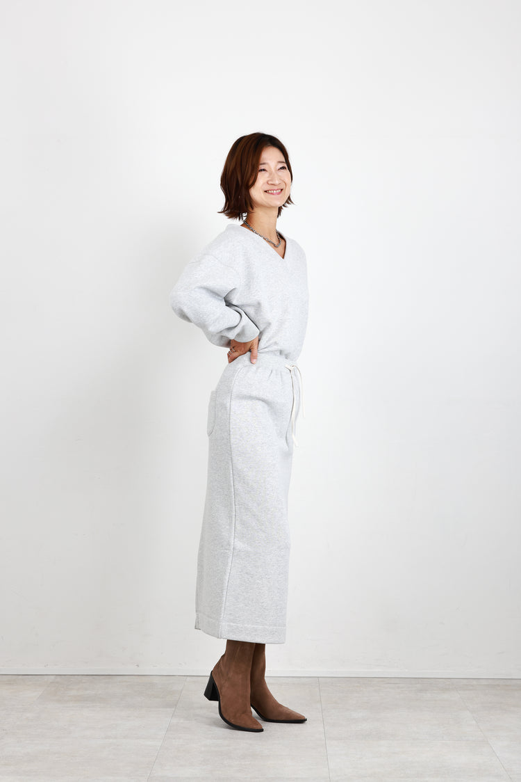 起毛裏毛ロングスカート