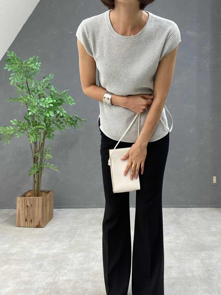 プチスリーブニット【丸ビル/ROUTE CAFE展示記念商品】