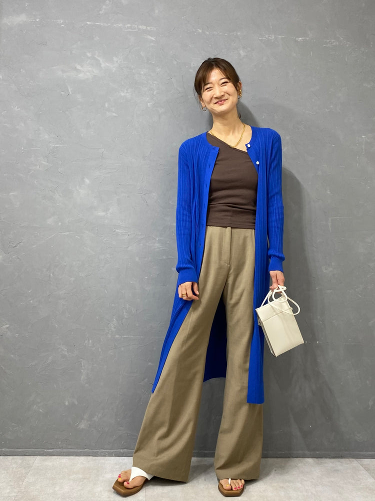 リブロングカーデ