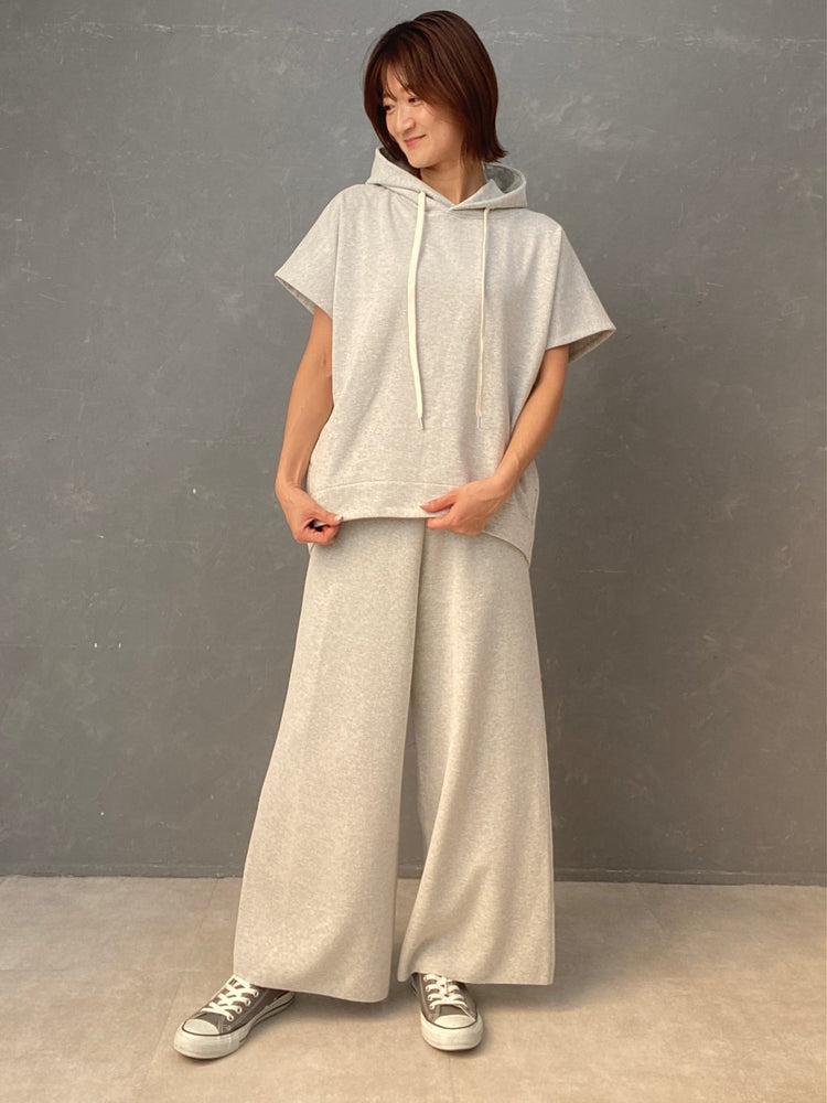 ワイドニットパンツ