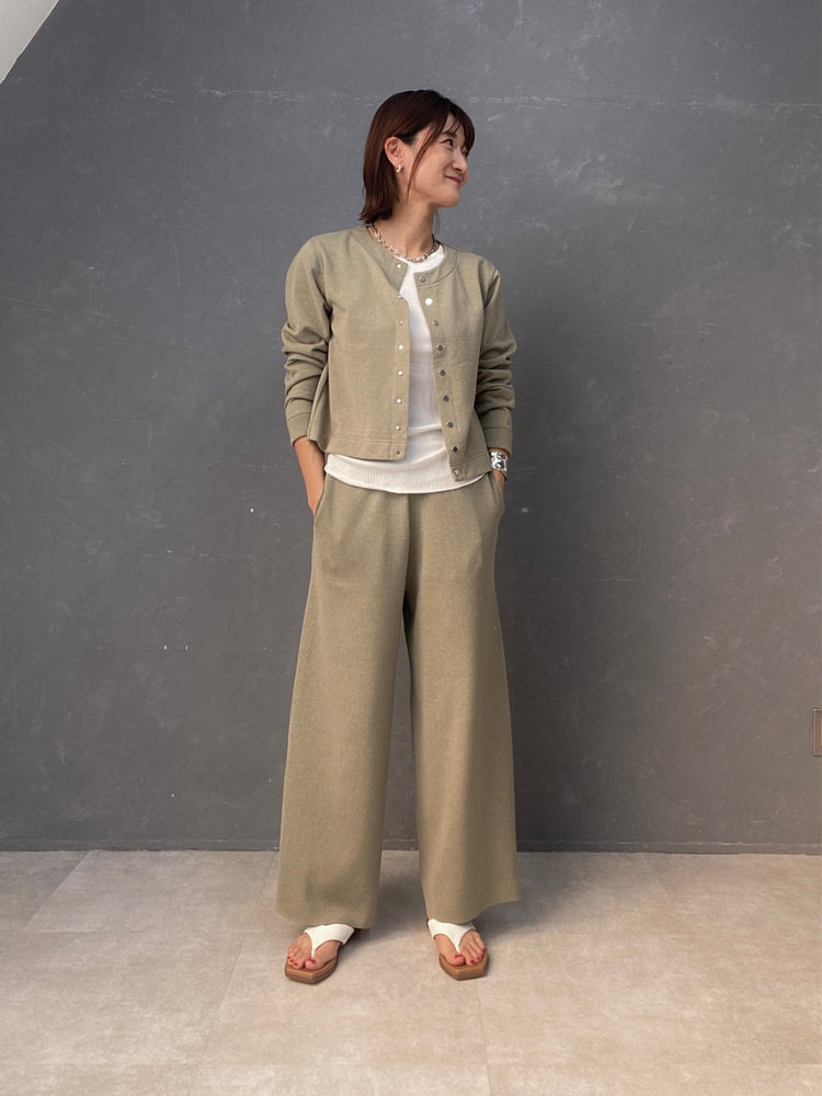ワイドニットパンツ