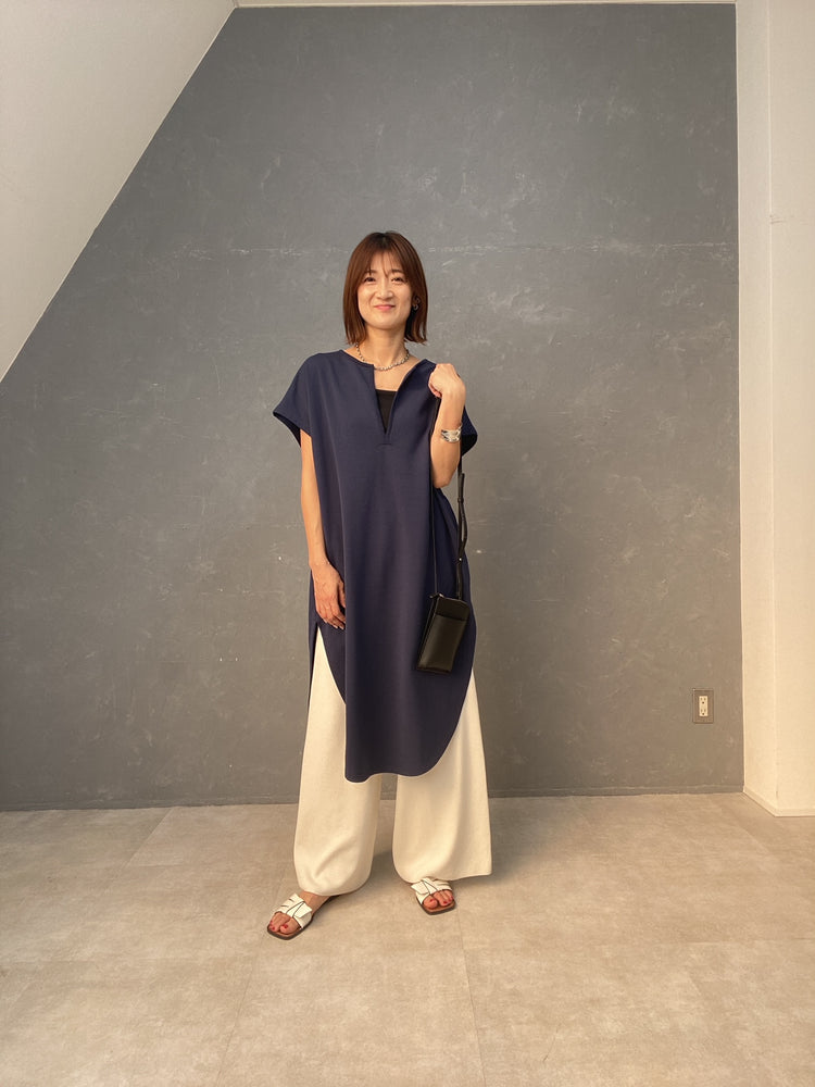 バサッと着れて超楽ちんカフタンドレス