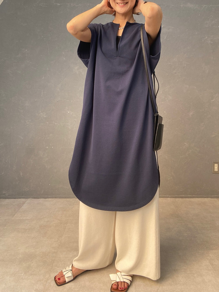 バサッと着れて超楽ちんカフタンドレス