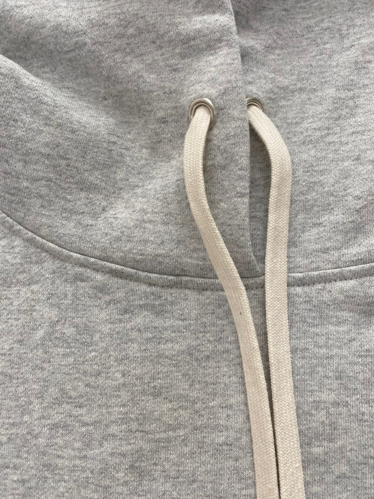 裏毛フレンチ袖ビッグフーディー