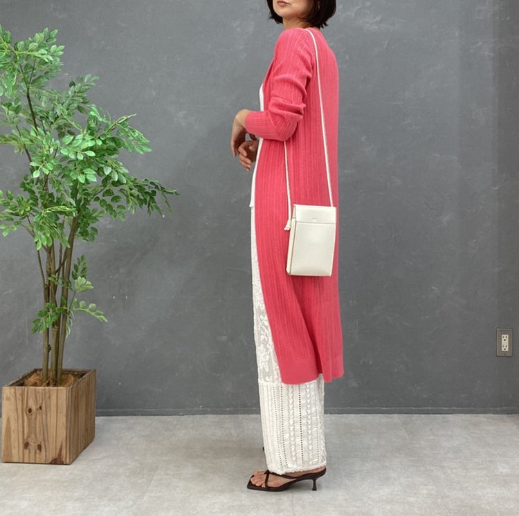 リブロングカーデ