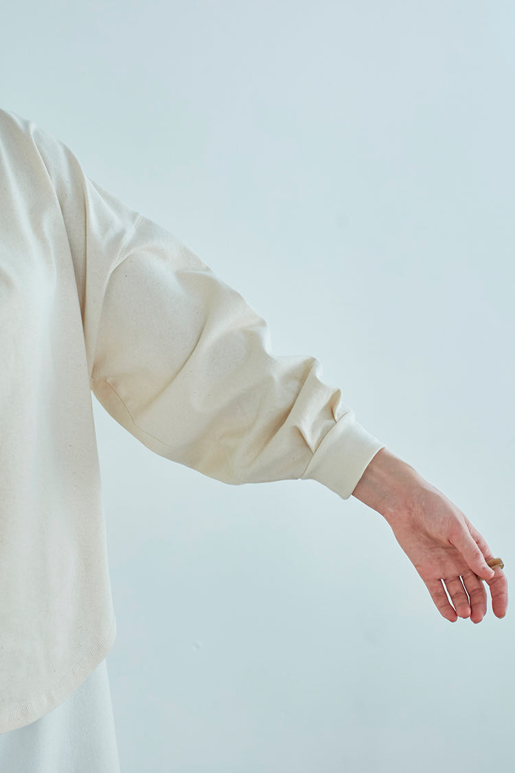 ボリューム袖Tシャツ